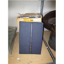 2 Cases of denim bound photo albums