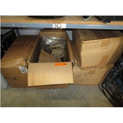 Metal shelving units - unassembled in boxes
