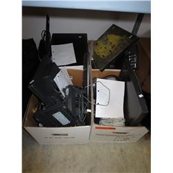4 Boxes of computer accessories