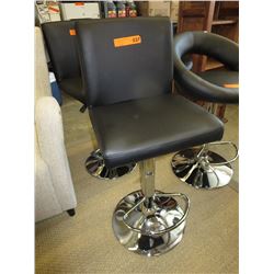 NEW - Black Bonded Leather Hydraulic Swivel Chair