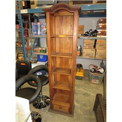 Wood display shelf - used
