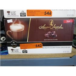 Case of Keurig hot chocolate K-cups