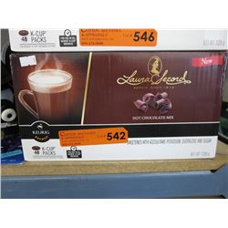 Case of Keurig hot chocolate K-cups