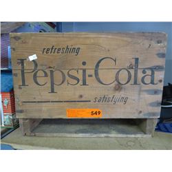 Vintage wood Pepsi-Cola crate
