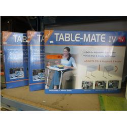 3 New Table Mate adjustable tables