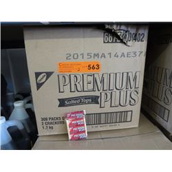 2 Cases of Premium Plus salted top crackers
