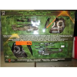 R/C battling helicopters