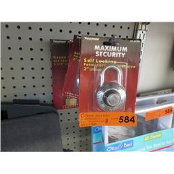 8 New padlocks