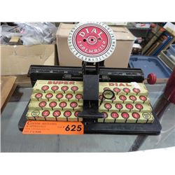 Vintage Tin Dial Typewriter