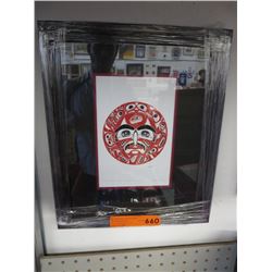 Richard Shorty print: "Man, Eagle, Bear"