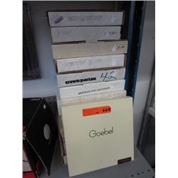 12 Collector plates in original boxes