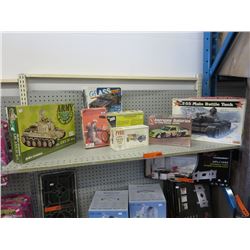 7 Model kits - most vintage & vehicles