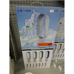 New 18" blade less fan with remote