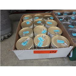 24 x 5.5 oz Tins of Castor & Pollux cat food