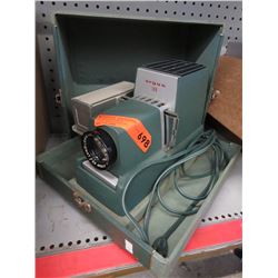 Vintage Argus 300 slide projector in case