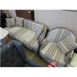 Upholstered Sofa & Side Chair - Floor Samples