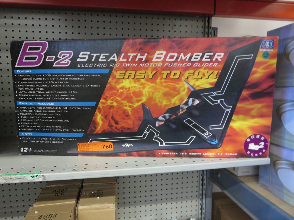 Remote controlled B2 Stealth Bomber