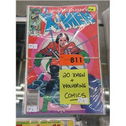 20 X Men & Wolverine comics