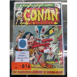 14 Volume 1 Conan comics from the 1970's