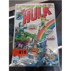 11 Collector comics w/ "1975 Incredible Hulk"