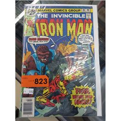 11 Collector comics w/ "1976 Invincible Iron Man"