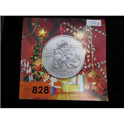 2013 Canadian $20 Fine Silver coin - "Christmas"
