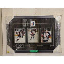 Framed Kamloops Blazers photographs