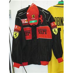 Ferrari racing jacket & cap