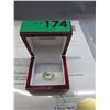 Image 2 : 14KT Yellow Gold Engagement & Wedding Ring Set