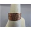 Image 1 : Hand Carved Copper Adjustable Ring