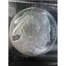 Silver Round. 1 Troy oz. of .999 silver