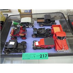 7 Scale model vehicles - some die cast