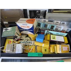 Vintage slides & viewers