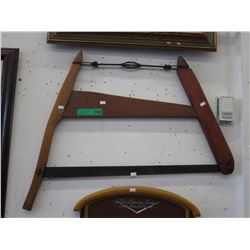 Vintage wood saw