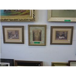 3 Framed prints