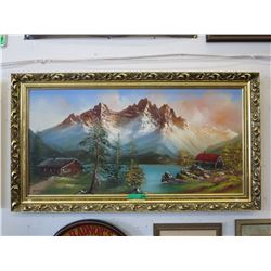 Benny Spagnolo oil painting signed Benny