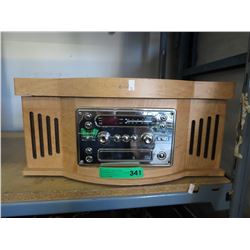Curtis wood compact component system