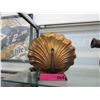 Image 1 : Vintage peacock lamp - Copper plated