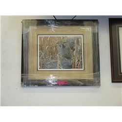 Framed limited edition Ron Parker print