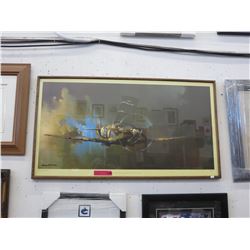 1978 Barrie. A.F. Clark "Spitfire" print.