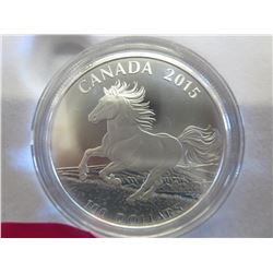 2015 Canada Silver $100.00 coin