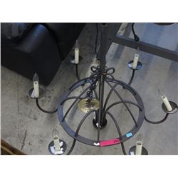 Metal chandelier