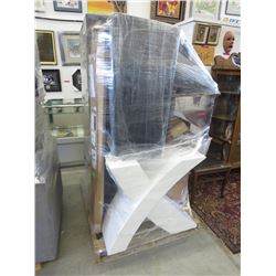 Skid of new furniture parts
