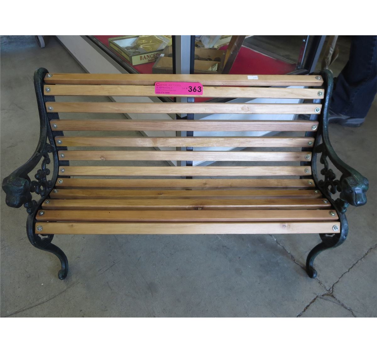 Miniature Park Bench