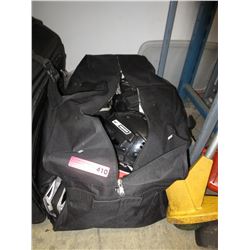 Bag of goalie gear