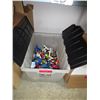 Image 1 : Container of plastic toys