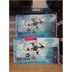 3 R/C quad copters
