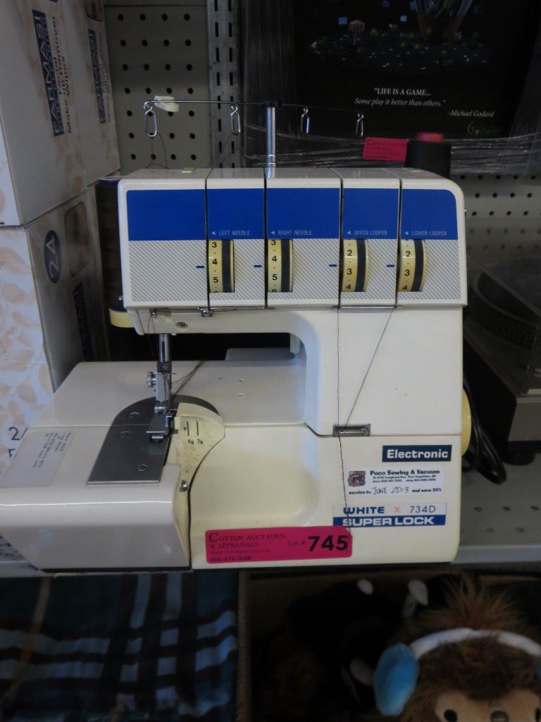 White Brand Superlock 734D serger