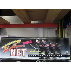 EZ Net portable hockey net.