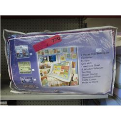 2 NEW 9 piece Crib bedding sets